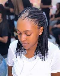 See more ideas about braided hairstyles, cornrow hairstyles, african braids hairstyles. Straight Up Hair Style With Beads 17 Best Ghana Weaving Styles Braids Hairstyles For 2020 Instead Of Classic Box Braids Supermodel Jourdan Dunn Edged Up Her Style By Incorporating