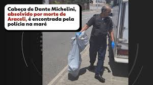 VÍDEO: cabeça de Dante Michelini, absolvido por morte de Araceli, é encontrada em canal, em Guarapari