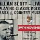 LIVE Singer: Allan Scott @ Ross High Rugby CLub - Ross High RFC, Blawearie Rd Event Image