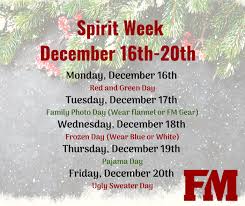 It's a time to celebrate accomplishments, bond with coworkers, prepare for new challenges, talk about new goals, celebrate company culture, and so much more. Holiday Spirit Week Archives Fmcsd