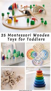 25 Montessori Wooden Toys For Toddlers By Happytreestore Wooden Toys For Toddlers Toys By Age Toddler Toys