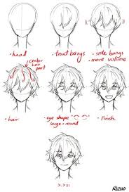 Pin By Misterwhisker On ɓuiʍɐɹp Drawing Male Hair Drawing Hair Tutorial Anime Drawings Tutorials