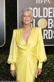 She's known for films like halloween (1978), a fish called wanda (1988) and. Golden Globe Awards 2021 Jamie Lee Curtis Wears Yellow Gown On The Red Carpet Daily Mail Online