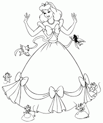 We even have a section called, girl. Cinderella Dress Coloring Page Coloring Home