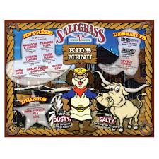 I scream for ice cream pretend play menu. Saltgrass Steakhouse Kid S Menu On Behance