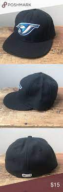 Toronto Blue Jays Hat Cap Black New Era Size 7 Trendy Hat Outfits With Hats Hat For Man