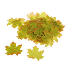 Fallen leaves can smother turf, blocking sunlight from reaching grass blades and limiting air circulation, which can lead to turf diseases. Generic 100x Artificial Maple Leaf Autumn Fall Leaves For Home Wedding Garden Yard Decoration 7 Colors Optional Green Amazon In Home Kitchen