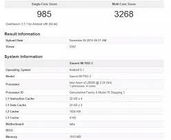 Specifications of the xiaomi mi pad 4 lte. Xiaomi Mi Pad 2 With Intel Chipset And 2gb Ram Spotted On Geekbench