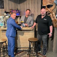 We have Scott Riopelle, Interstate Roofing, Anthony Delmedico, SVG, and Bob  Schober, ProWest, LLC here in the office today! Anthony Delmedico and Doug  Carlton, Art Lewin Bespoke Suits