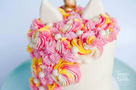 I've shared resources, tips, and recipes on how to make this unicorn cake easier and faster! Unicorn Cake Tutorial Free Eye Printable Sugar Geek Show