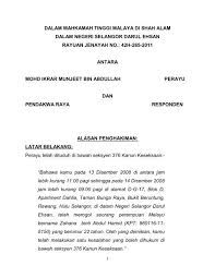 Dikemaskini 30 apr 2021, 2:43 am. Dalam Mahkamah Tinggi Malaya Di Shah Alam Dalam Negeri