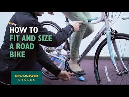 A bike that fits poorly can lead to inefficient riding, muscle aches and pains, and general discomfort that might discourage you from riding as long or as far as you want. How To Fit And Size A Road Bike Youtube