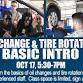 Oil Change & Tire Rotation Basic Intro - MWR Auto Skills Center Event Image