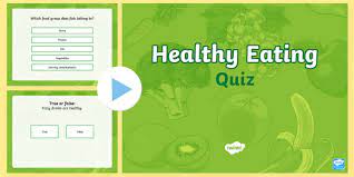 Read on for some hilarious trivia questions that will make your brain and your funny bone work overtime. Healthy Eating Presentation Quiz Primary Resources