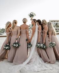 Birdy Grey Taupe Bridesmaid Dresses Real Birdy Grey Weddings Birdy Grey Taupe Chiffon Convertible Bridesmaid Dresses Under 100 In 2020 Taupe Bridesmaid Taupe Bridesmaid Dresses Bridesmaid Dresses