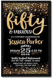 Gold 50th Birthday Party Ideas For Mom Gold Glitter Fifty And Fabulous 50th Birthday Invitations Click Image To Close 50th Birthday Party Invitations 50th Birthday Invitations 50th Birthday Party