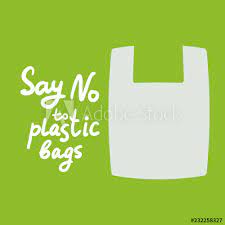 Hi friends, plastic doesn't biodegrade. Say No To Plastic Bags White Text Calligraphy Lettering Doodle By Hand On Green Stop Plastic Pollution Ban Plastic Bags Use Reusable Bags Eco Ecology Banner Poster Vector Stock Vector Adobe