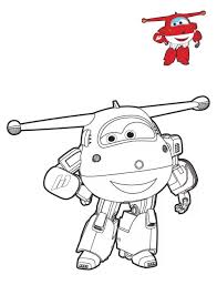 Paul and other leading characters of super wings to color. Super Wings Coloring Pages 100 Best Images Free Printable