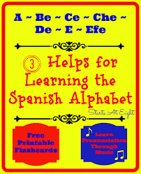 3 Helps For Learning The Spanish Alphabet Startsateight