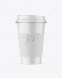 Download Matte Coffee Cup With Holder Mockup In Cup Bowl Mockups On Yellow Images Object Mockups PSD Mockup Templates