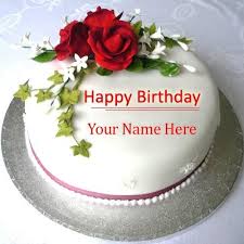Happy Birthday Cake Images With Name Priyanka Write Name On Beautiful Rose Birthday Cake Images Happy Birthday Cake Images Happy Birthday Cake Writing Happy Birthday Cakes