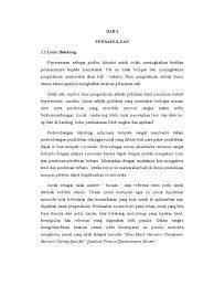 Latar belakang masalah merupakan salah satu aspek yang paling penting dalam pelaksanaan. Contoh Analisis Jurnal