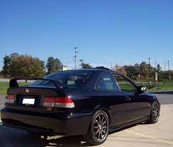 Honda Honda Civic Si 2000 Black For Sale Car Wallpapers Honda Civic Si Honda Civic Car Honda Civic