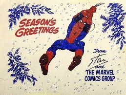 Hibernation Sickness — Marvel Comics Christmas card, 1969.
