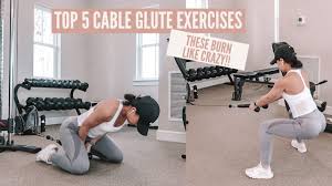 Here are 10 amazing cable exercises that will work your pec. My Top 5 Cable Glute Exercises Glute Focused Exercises Youtube