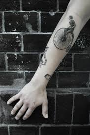 Otto Artnau Bicycle Tattoo Vintage Tattoo Bike Tattoos