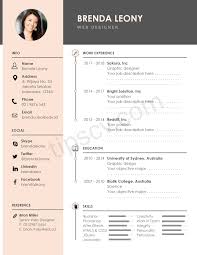 Contoh Cv Menarik Dan Informatif Format Cv Doc Pdf Gratis Creative Cv Template Cv Kreatif Desain Resume