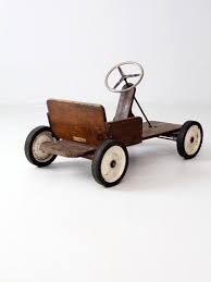 Vintage Toy Riding Car Wooden Push Car Carrinhos De Rolamentos Brinquedos De Madeira Para Criancas Carrinho De Madeira
