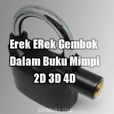 April 16, 2020 oleh bayu afrizatul rizki. Erek Erek Gembok Di Buku Mimpi 2d 3d 4d Paradoks