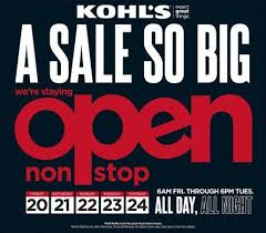 Kohl S Will Be Open 24 Hours Until Christmas Kohls Open 24 Hours Keep Calm Artwork