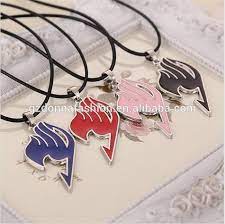 Anime Wholesale Fairy Tail Necklace Guild Logo Tattoo Pendant Anime Fashion Jewelry Leather Rope For Men And Wo Fairy Tail Guild Fairy Tail Anime Anime Jewelry
