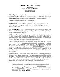 2020 resume objective examples