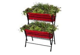 The vegtrug liberty raised bed planter is a stylish way to plant and decorate your space. Poppy Go Two Tier Vegtrug