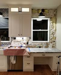 Liberally soak the whole area that you've just completely cleared of glass tile. Kitchen Backsplash Installation With Floor Decor House Becomes Home Interiors