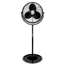 18 in , stand fan , 54 in. Air King 20 Adjustable Height 9420 Pedestal Fan 1 6 Hp 3670 Cfm