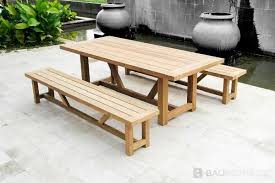 I recently found a lovely dining table at a thrift store and would like to refinish it. Tembok Teak Outdoor Table 2 3m Reclaimed Teak Dining Table Teak Dining Table Teak Outdoor Quality Outdoor Furniture