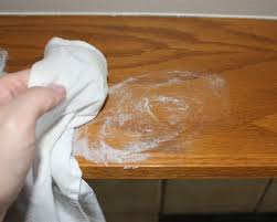 Rubbing Wood Furniture To Remove Water Stain Water Stain On Wood Remove Water Stains Cleaning Wood