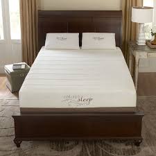 Traditional White On Wood Furnishings With 12 Cayman Gel Memory Foam Mattress And Visco Lite Pillows Nature Gel Memory Foam Mattress Mattress Gel Memory Foam