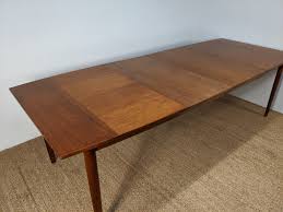 Began one hundred years ago in hickory, north carolina with a single product and a simple vision. Mid Century Modern Walnut Dining Table Two Wide Leaves Drexel Parallel Epoch