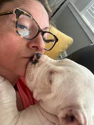 My sweet baby, Cooper, aka snuggle piranha. 13 weeks old