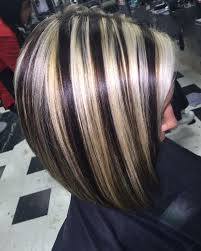 The latest trend in highlighting for brown hair is modeled after the gemstone popularly known as tiger's eye. Pin On Chunky Streaks Lowlights 06