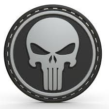 It's a 3d world, which just 2 dimensions to play with. Obj Datei Punisher Logo 3d Model Herunterladen 3d Drucker Vorlage Cults