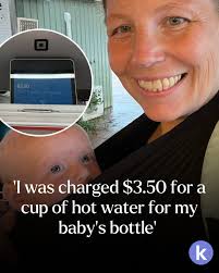 The NT mum couldn't believe her ears when she was forced to pay the  equivalent of a cup of tea for hot water from a coffee truck. FULL STORY:  https://bit.ly/3Fjp5DZ
