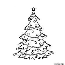 Dessins de sapin noel à imprimer en noir et blanc pour coloriage. Coloriage Noel Sapin Dessin Noel A Imprimer
