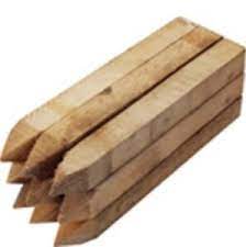 Colored garden stakes are an affordable way to keep research and plant groupings organized. 12x Wood Pegs Stakes Site Edging Raised Garden Beds 12 Long Treated And Pointed Ebay