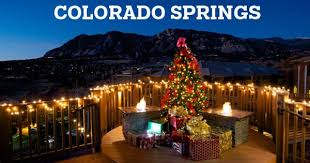 Christmas In Colorado Springs Colorado Springs Hotels Colorado Christmas Travel Colorado Springs